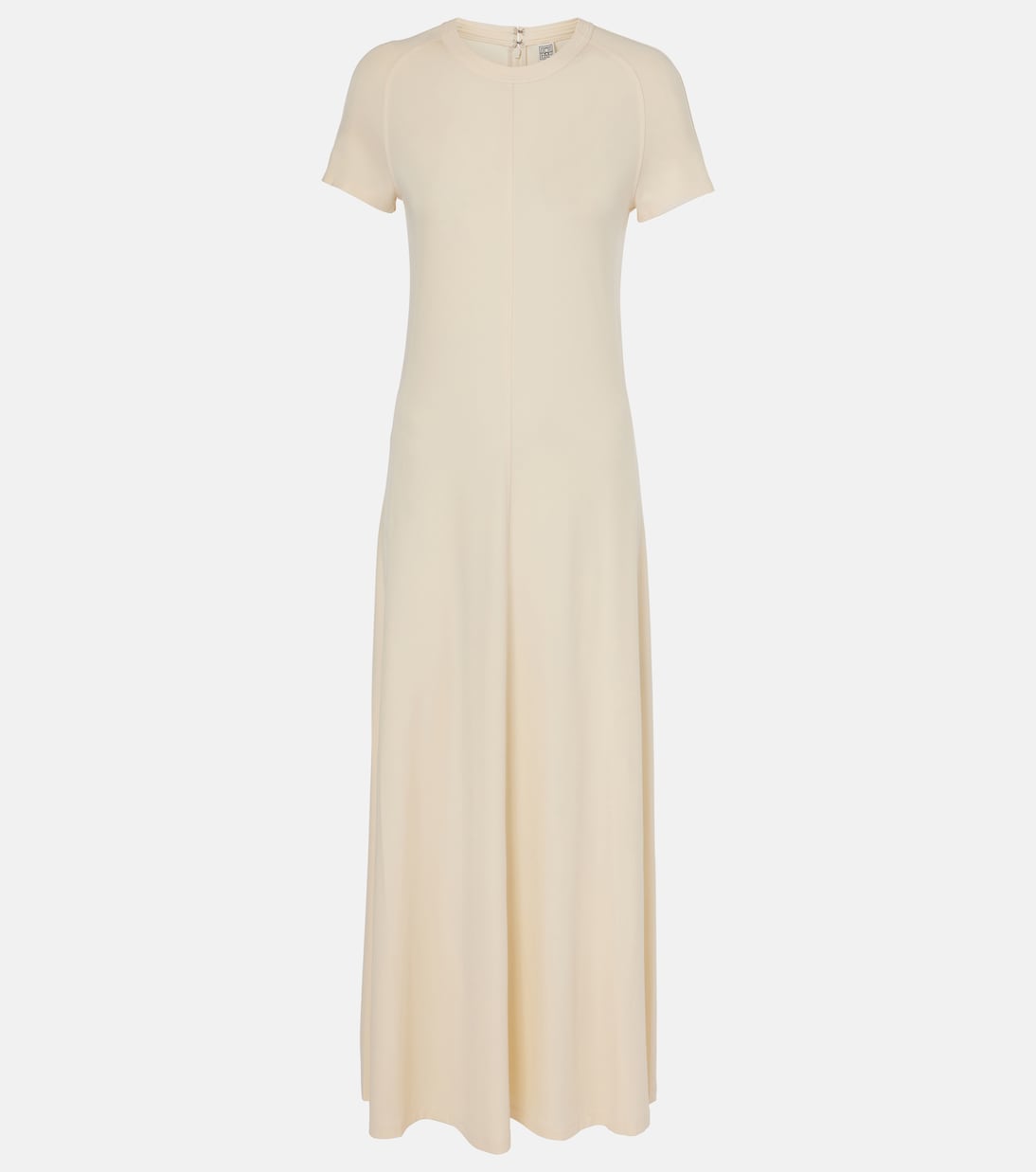 Платье макси из джерси Toteme, экрю 
Платье макси из джерси Toteme, экрю