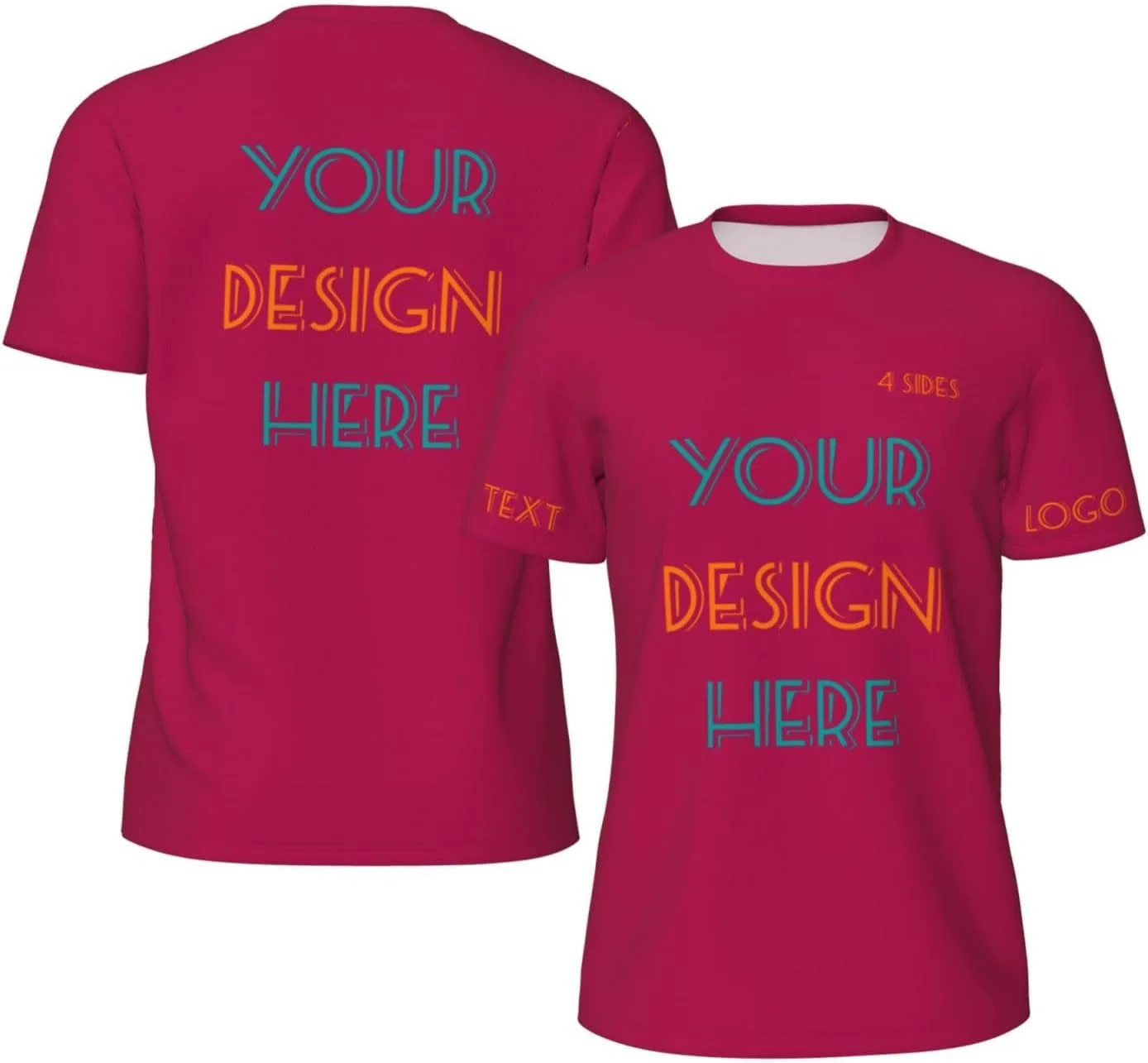 Футболка Custom с принтом на 4 сторонах
Футболка Custom с принтом на 4 сторонах