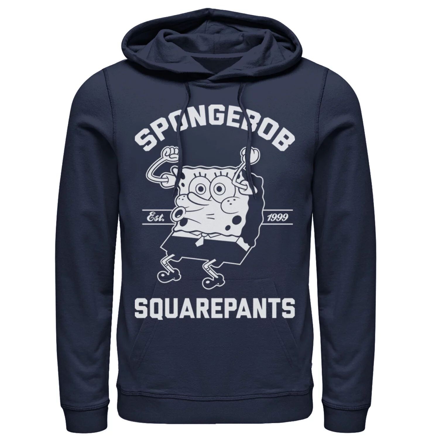 Мужская толстовка с капюшоном Nickelodeon SpongeBob SquarePants Excited Founded 99 Licensed Character, синий
Мужская толстовка с капюшоном Nickelodeon SpongeBob SquarePants Excited Founded 99 Licensed Character, синий