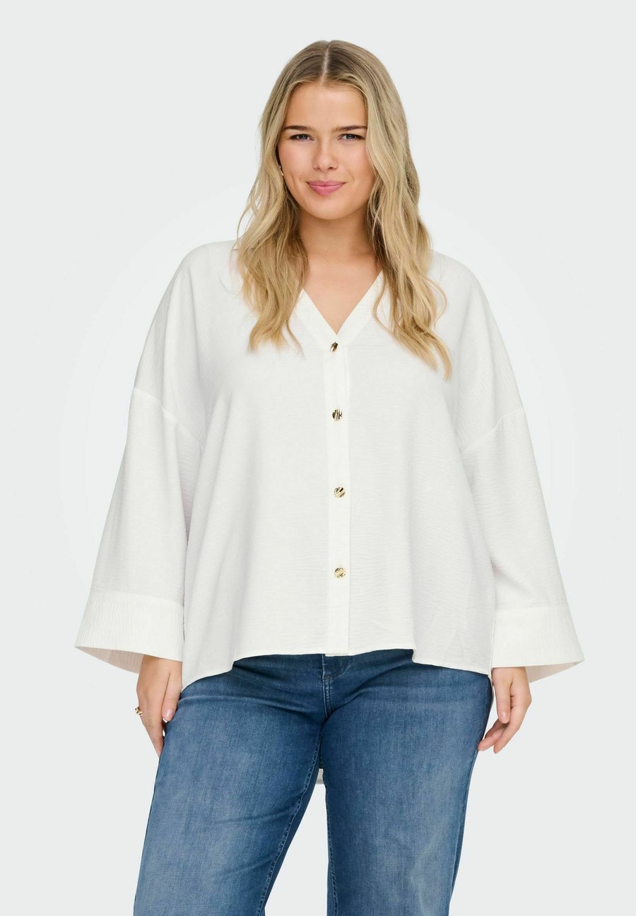 Блуза ONLY Carmakoma Button-down blouse, Cloud Dancer/Off-White
Блуза ONLY Carmakoma Button-down blouse, Cloud Dancer/Off-White