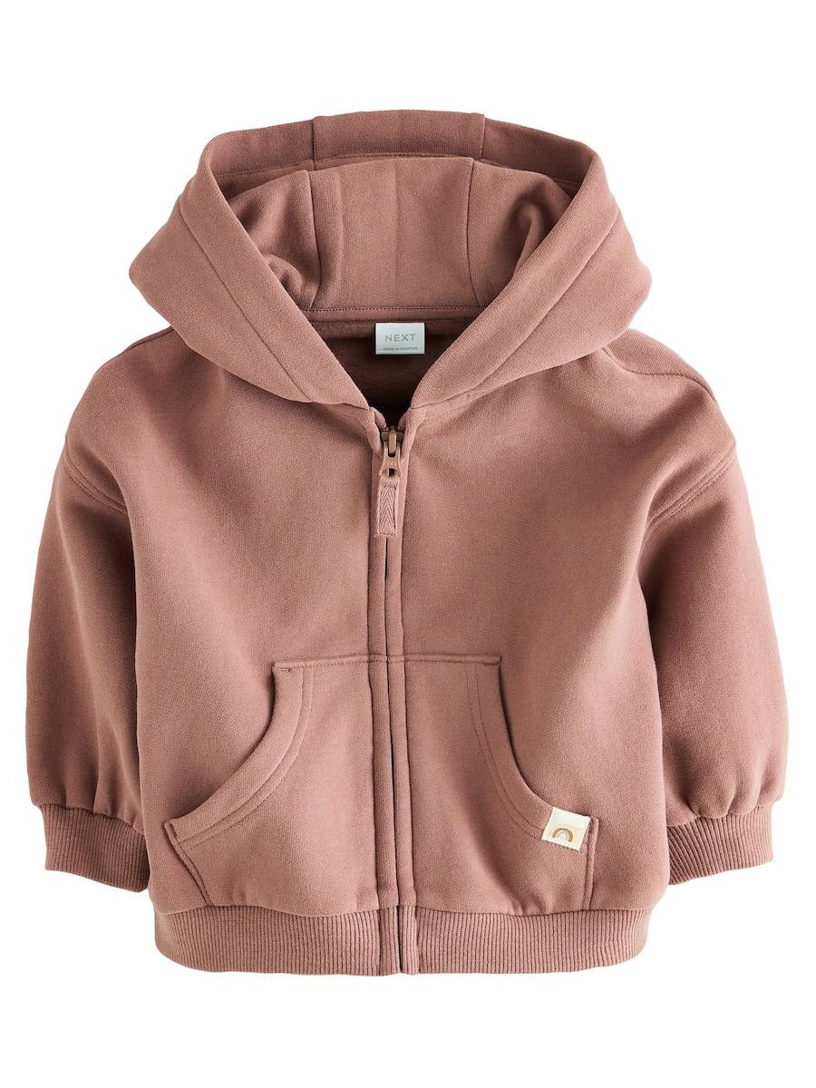 Толстовка с капюшоном на молнии Next, коричневый
Толстовка с капюшоном на молнии Next, коричневый
