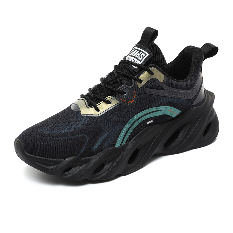 King Jinmai Мужские повседневные кеды низкие черно-зеленые, цвет Black Green
King Jinmai Мужские повседневные кеды низкие черно-зеленые, цвет Black Green