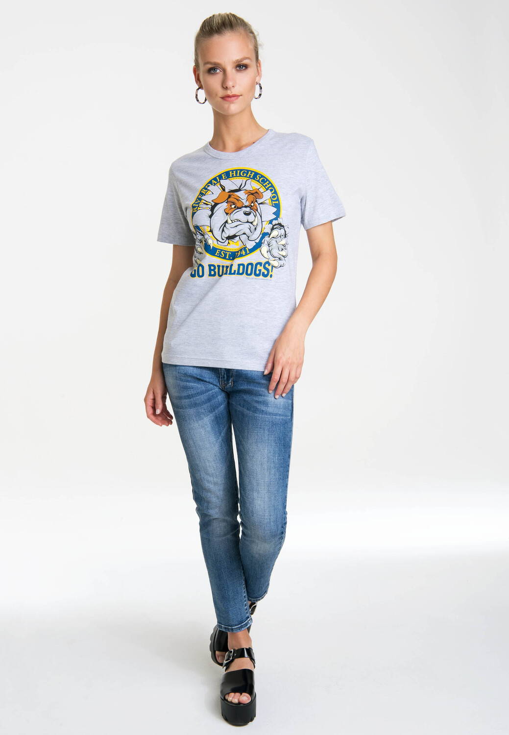 Футболка Logoshirt Riverdale – Go Bulldogs!, цвет grau-meliert
Футболка Logoshirt Riverdale – Go Bulldogs!, цвет grau-meliert