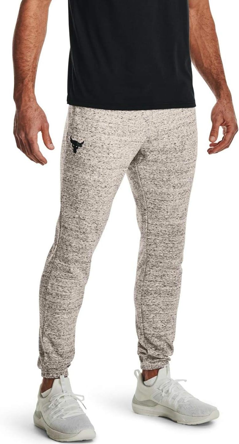 Терри-джоггеры Under Armour Project Rock для мужчин, Onyx White/Black - 112
Терри-джоггеры Under Armour Project Rock для мужчин, Onyx White/Black - 112