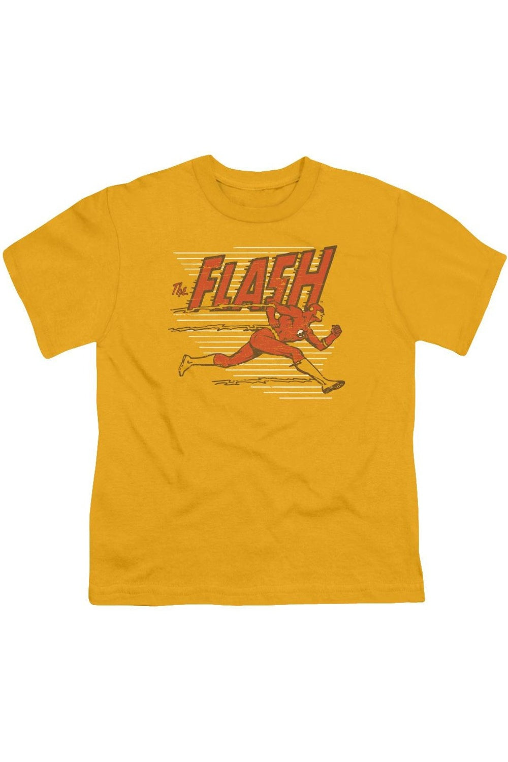 Футболка DC Comics Flash с принтом скоростных линий Gildan, золотой
Футболка DC Comics Flash с принтом скоростных линий Gildan, золотой