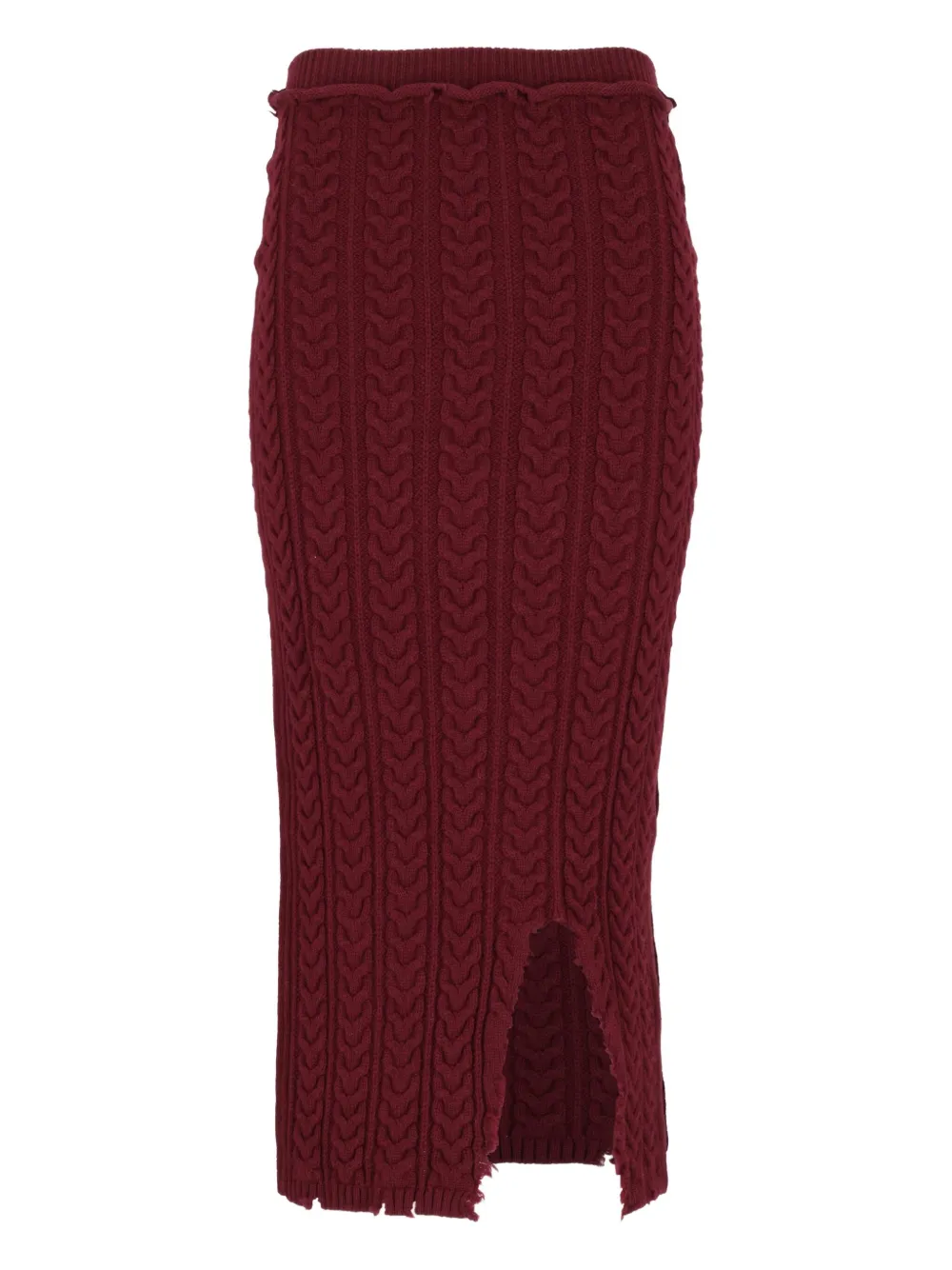 Юбка миди фактурной вязки Laneus, красный
Юбка миди фактурной вязки Laneus, красный