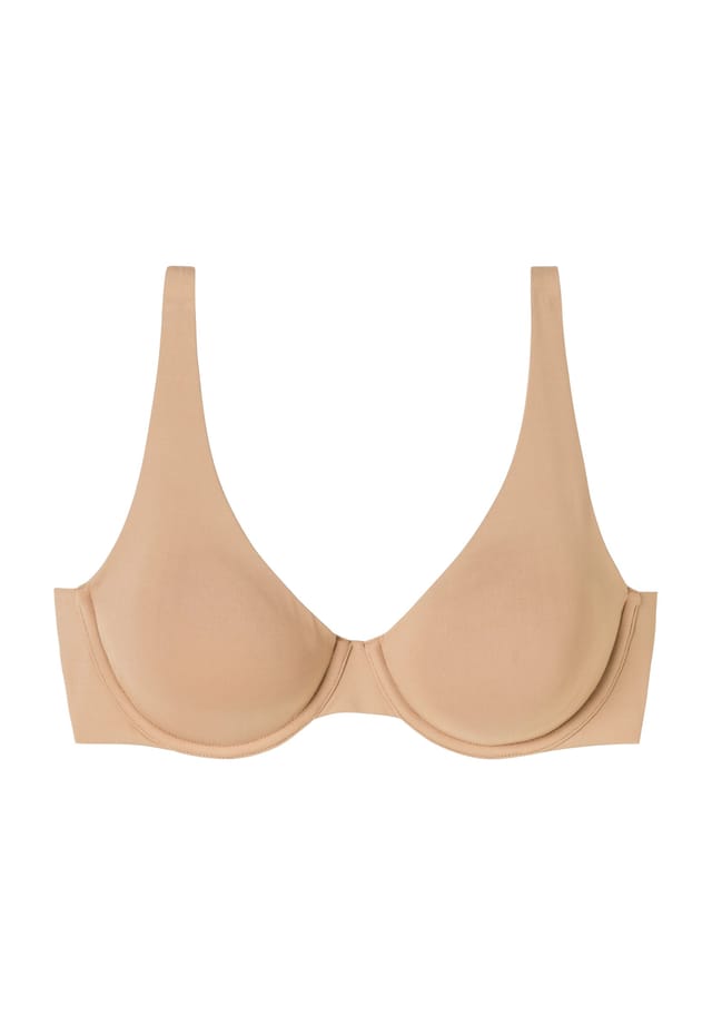 Уникальный бюстгальтер на микрокосточках с эластичными широкими бретелями Schiesser, цвет 411 maple
Уникальный бюстгальтер на микрокосточках с эластичными широкими бретелями Schiesser, цвет 411 maple