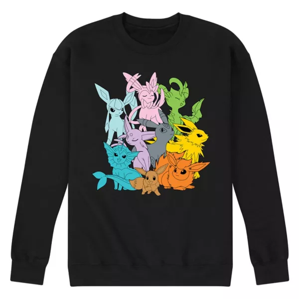 Мужская флисовая толстовка Pokemon Evolutions Licensed Character, черный
Мужская флисовая толстовка Pokemon Evolutions Licensed Character, черный
