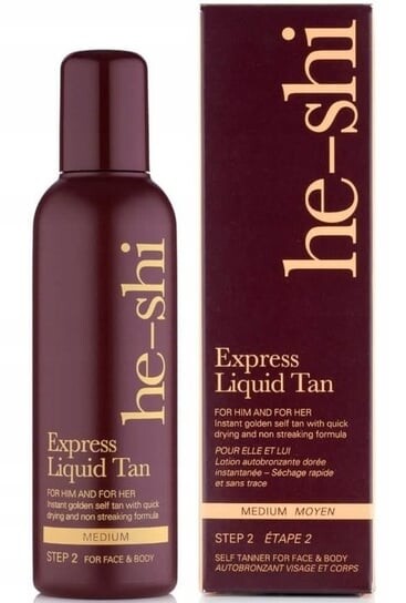 Экспресс-автозагар для лица и тела, 150 мл He-shi
Экспресс-автозагар для лица и тела, 150 мл He-shi