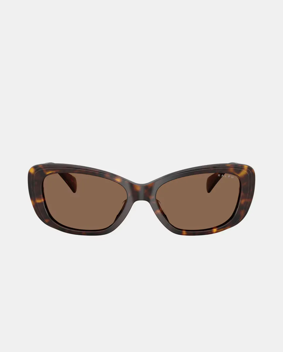 Женские прямоугольные солнцезащитные очки из ацетата коричневого цвета Ralph by Ralph Lauren, коричневый
Женские прямоугольные солнцезащитные очки из ацетата коричневого цвета Ralph by Ralph Lauren, коричневый