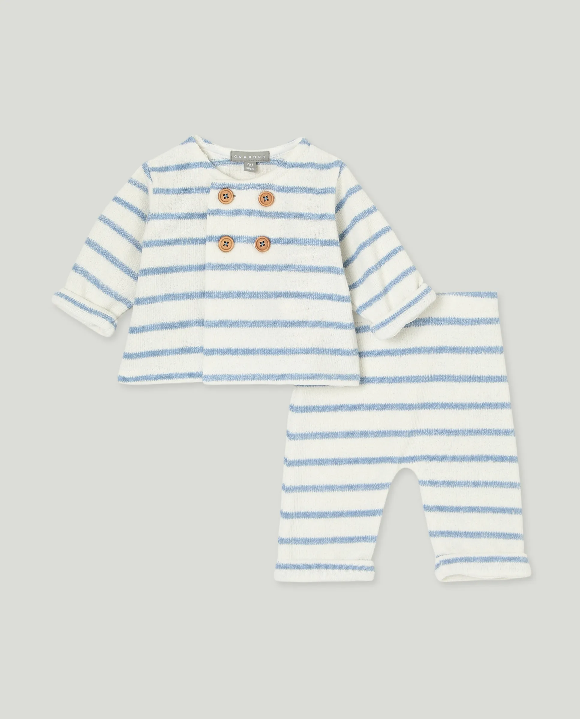 Детский комплект с длинным рукавом из пике Coconut El Corte Inglés, синий
Детский комплект с длинным рукавом из пике Coconut El Corte Inglés, синий