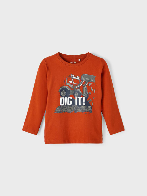 Блуза стандартного кроя Name It, оранжевый
Блуза стандартного кроя Name It, оранжевый