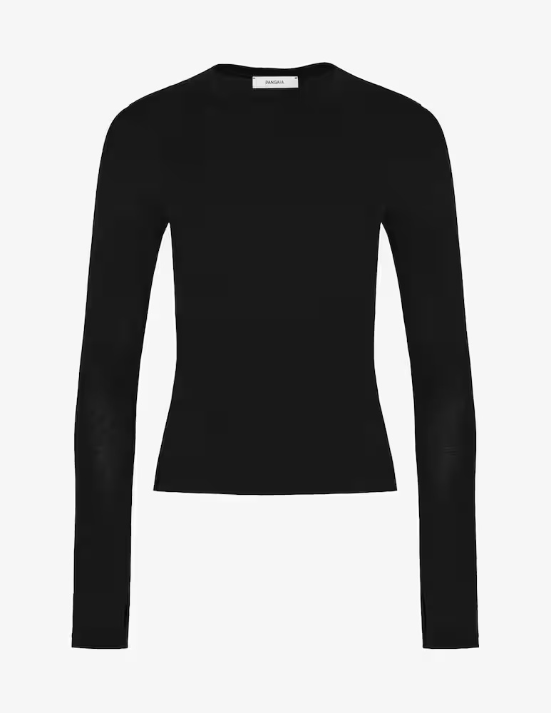 Женский топ из эластичного хлопка 365 с длинными рукавами PANGAIA, черный
Женский топ из эластичного хлопка 365 с длинными рукавами PANGAIA, черный