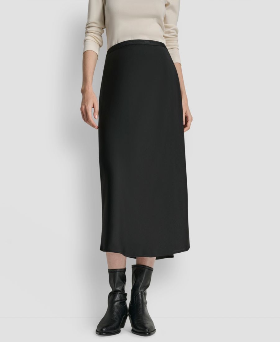 Женская юбка-комбинация с эластичным поясом и логотипом DKNY Jeans, Black
Женская юбка-комбинация с эластичным поясом и логотипом DKNY Jeans, Black