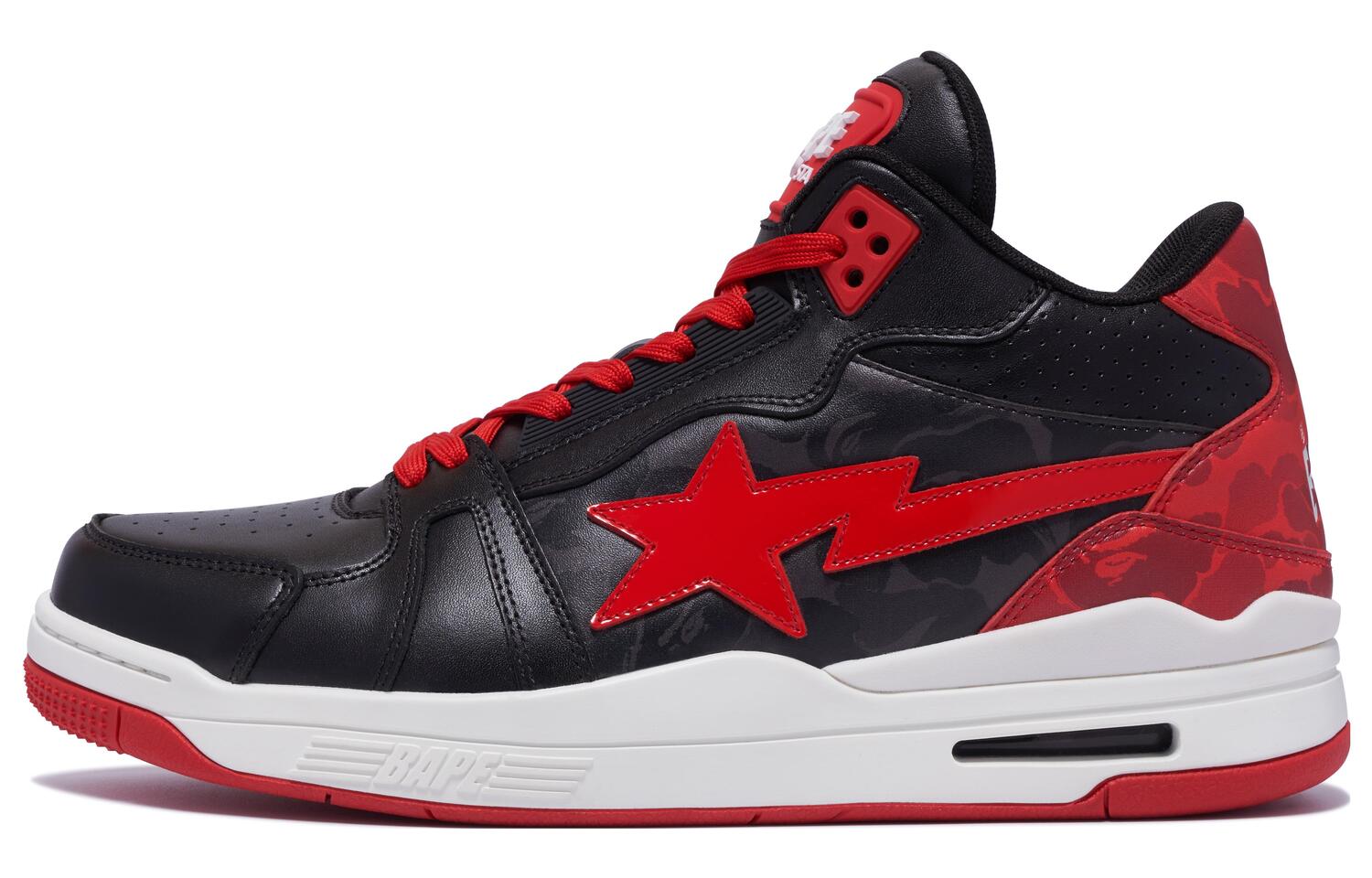 A BATHING APE Кроссовки Clutch Sta SK8 Mid-Top мужские черно-красные, цвет Black Red
A BATHING APE Кроссовки Clutch Sta SK8 Mid-Top мужские черно-красные, цвет Black Red