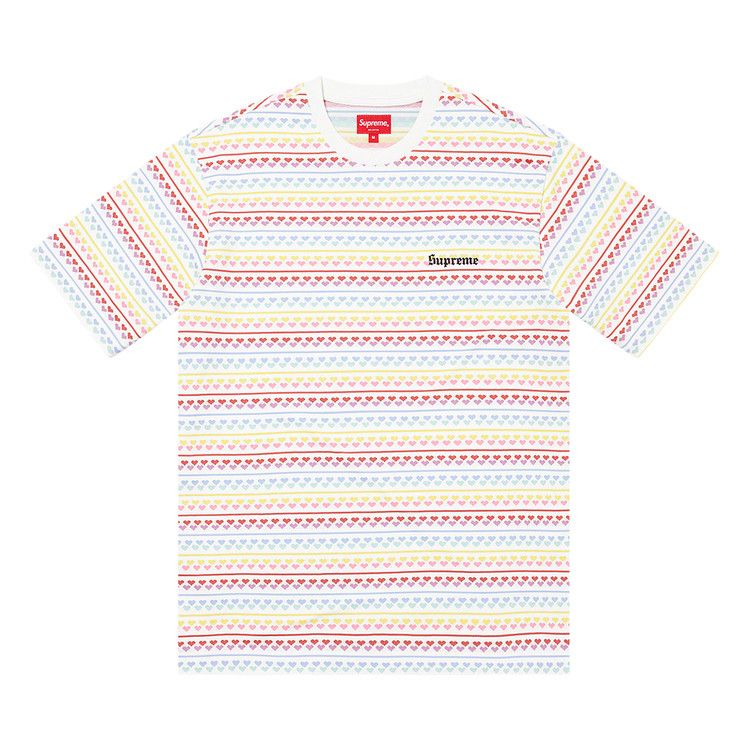 Футболка Supreme Hearts Jacquard Short-Sleeve Top 'White'
Футболка Supreme Hearts Jacquard Short-Sleeve Top 'White'