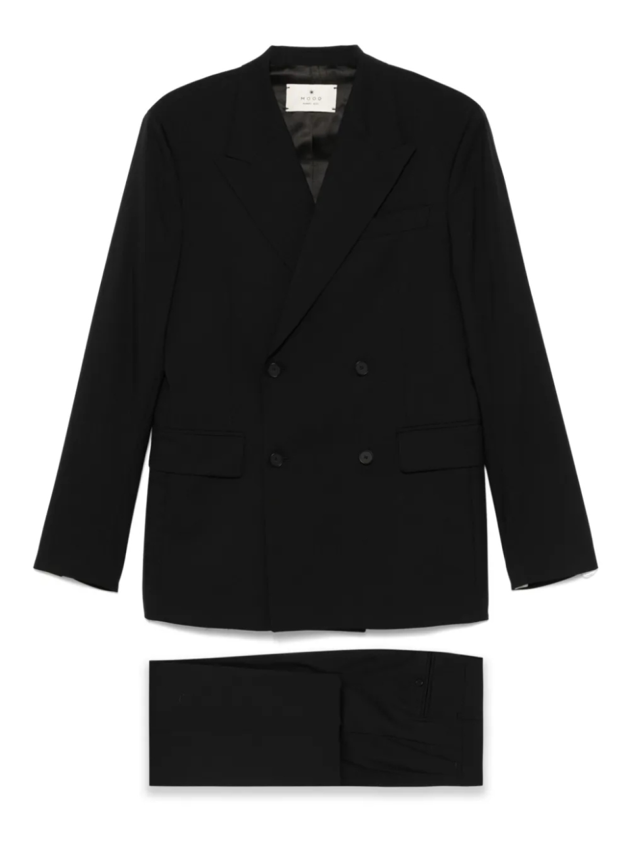 Двубортный костюм Manuel Ritz, черный
Двубортный костюм Manuel Ritz, черный