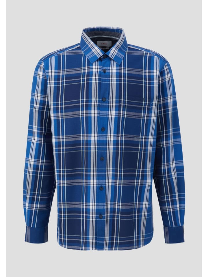 Рубашка 56N2_королевского синего цвета s.Oliver
Рубашка 56N2_королевского синего цвета s.Oliver