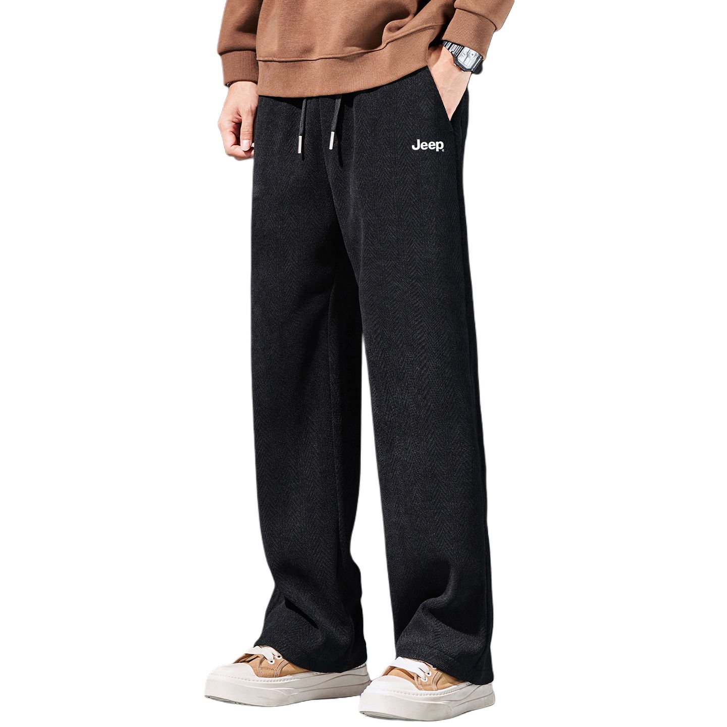Повседневные брюки Unisex утепленные с флисовой подкладкой прямого кроя Jeep, черный fleece-lined
Повседневные брюки Unisex утепленные с флисовой подкладкой прямого кроя Jeep, черный fleece-lined