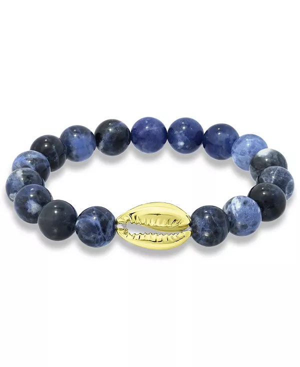 Браслет из натуральных бусин и ракушек каури в серебряной или позолоченной оправе Macy'S, sodalite/gold
Браслет из натуральных бусин и ракушек каури в серебряной или позолоченной оправе Macy'S, sodalite/gold