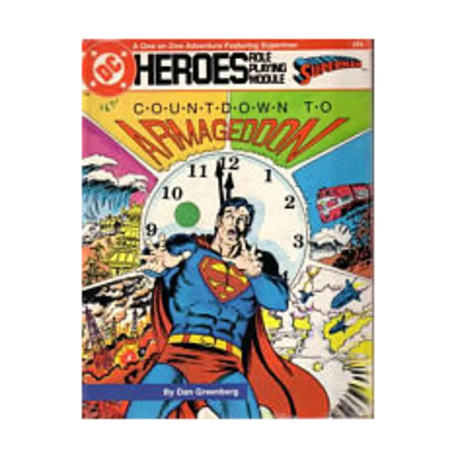 Модуль Countdown to Armageddon, DC Heroes - Modules & Miscellaneous (Mayfair Games)
Модуль Countdown to Armageddon, DC Heroes - Modules & Miscellaneous (Mayfair Games)