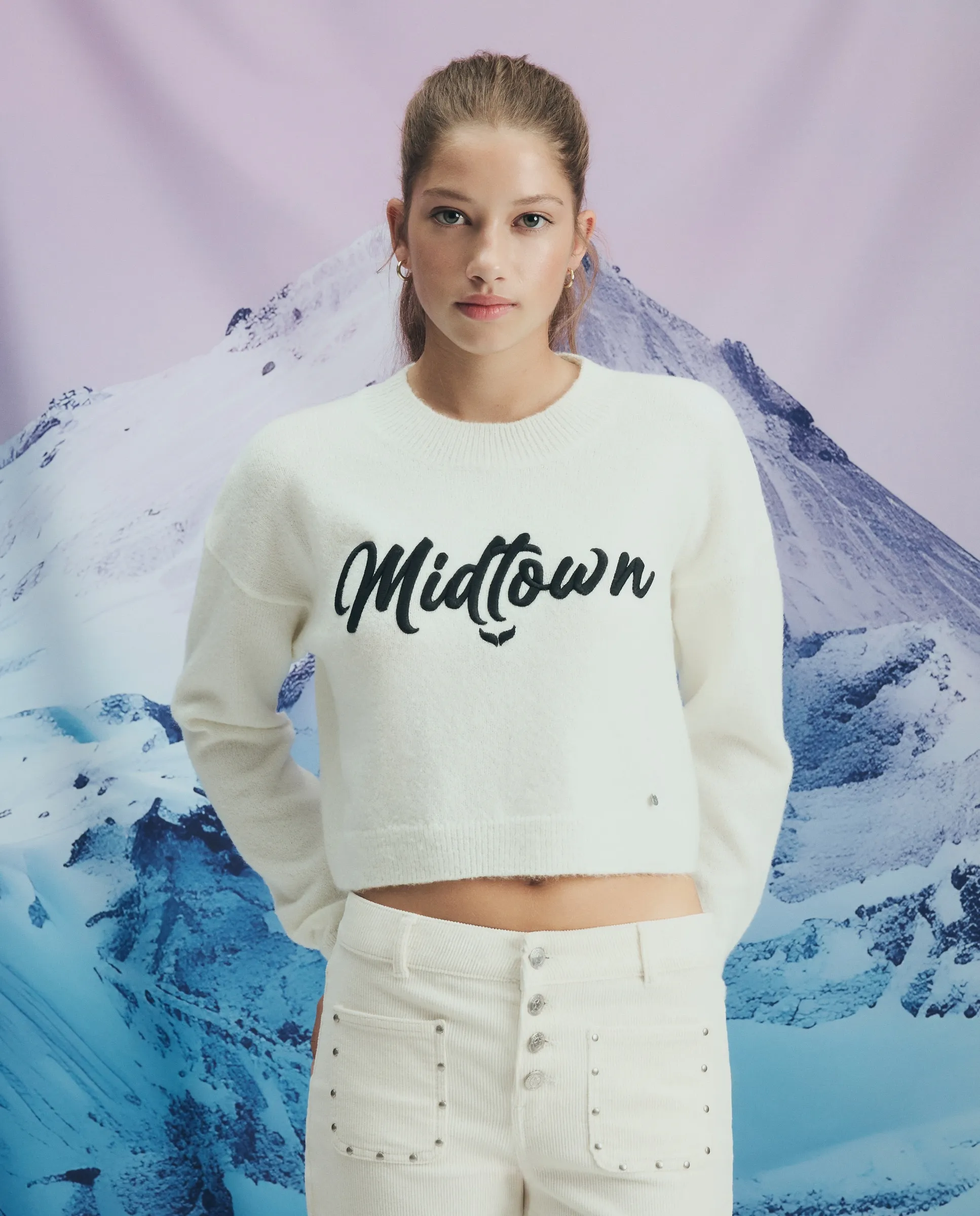 Женский гладкий акриловый джемпер Green Coast, экрю
Женский гладкий акриловый джемпер Green Coast, экрю