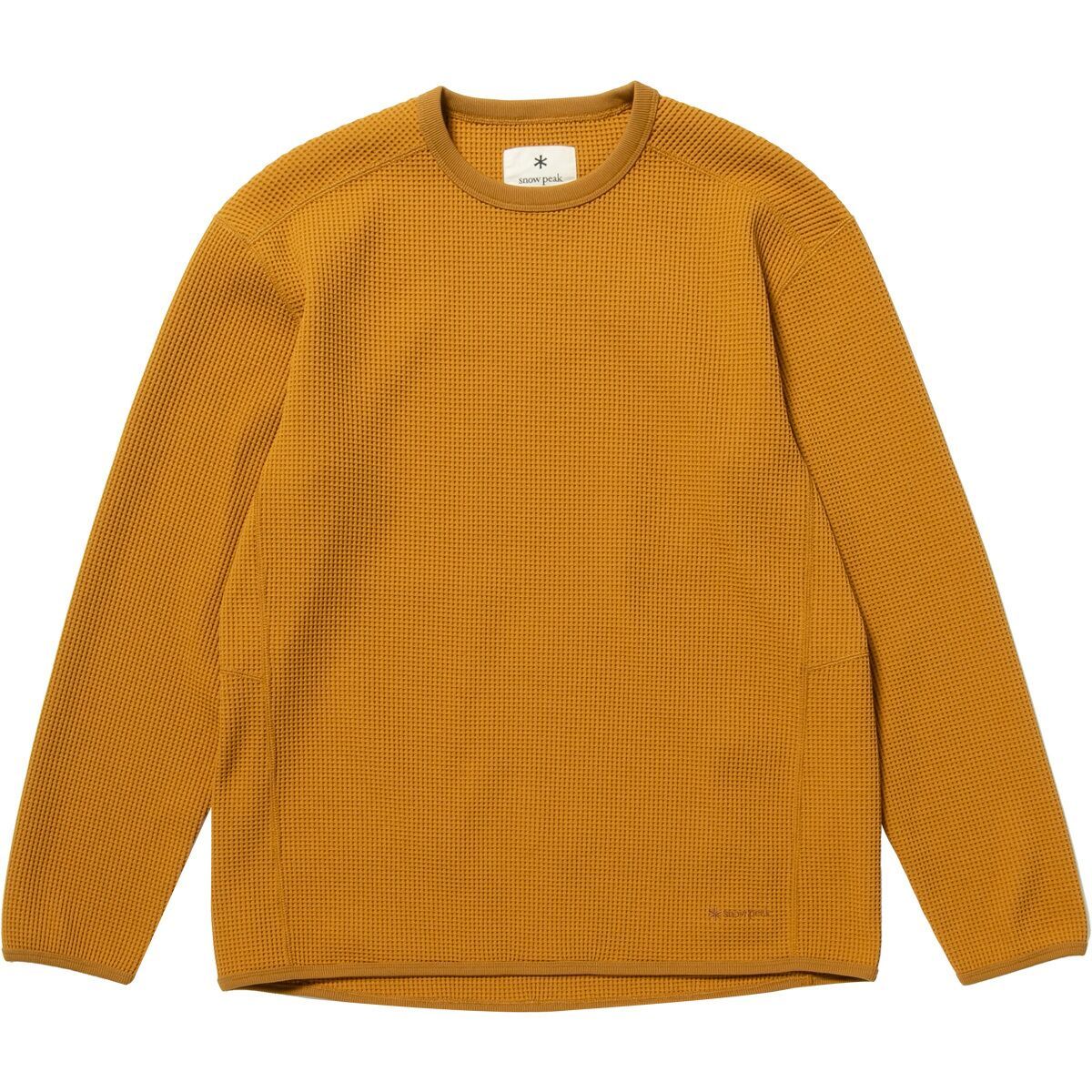 Сухая вафельная футболка с длинным рукавом Snow Peak, цвет mustard
Сухая вафельная футболка с длинным рукавом Snow Peak, цвет mustard