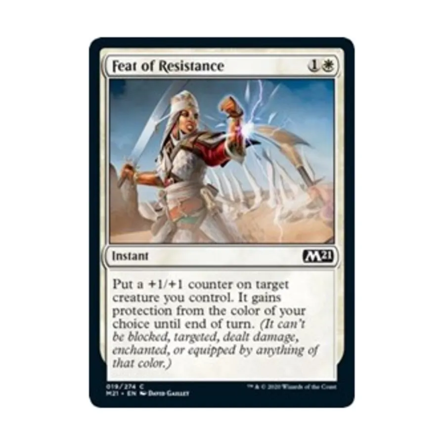 CCG Подвиг сопротивления (С), MTG - Core Set 2021
CCG Подвиг сопротивления (С), MTG - Core Set 2021