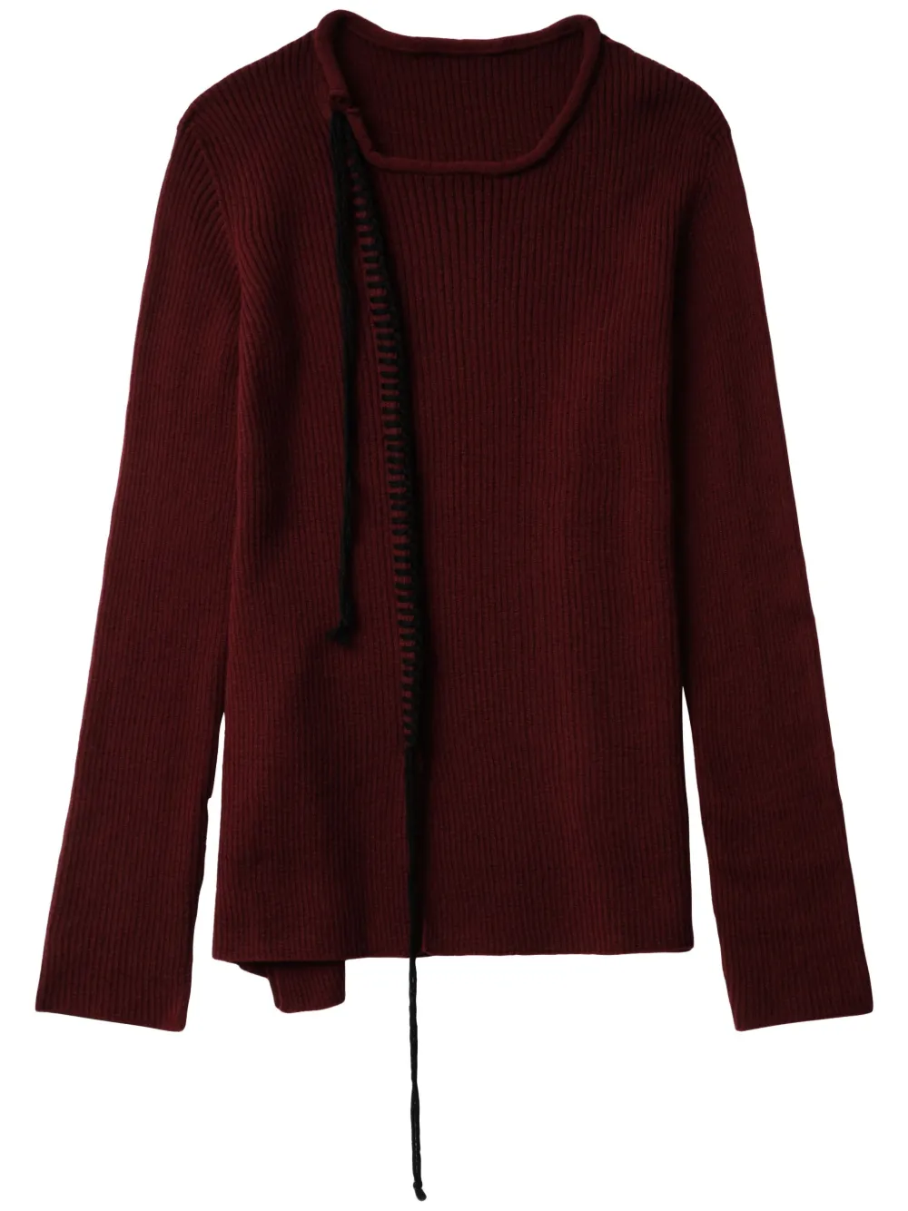 Шерстяной джемпер с декоративной строчкой Y's, красный
Шерстяной джемпер с декоративной строчкой Y's, красный