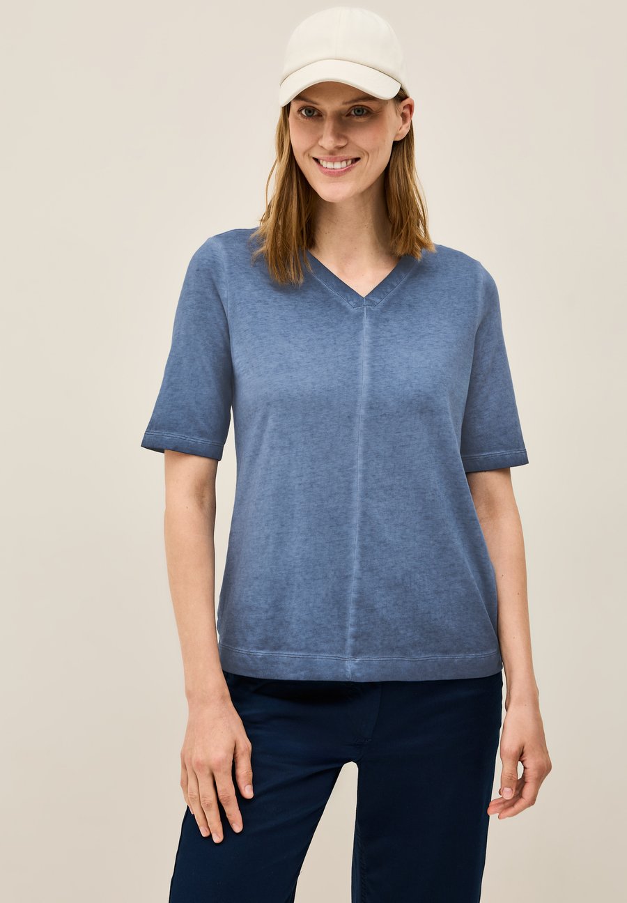 Футболка Cecil V-NECK IM WASHED-LOOK, Blau/Dark Blue
Футболка Cecil V-NECK IM WASHED-LOOK, Blau/Dark Blue