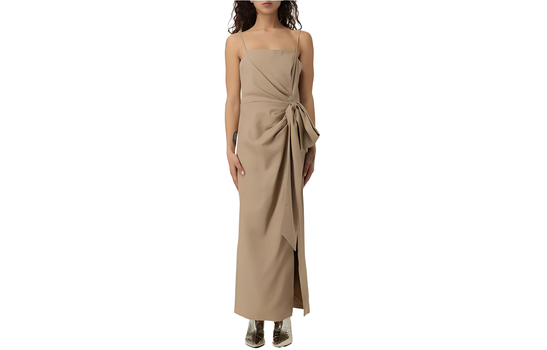 Платье-комбинация с завышенной талией и принтом flame MSGM, Sand
Платье-комбинация с завышенной талией и принтом flame MSGM, Sand