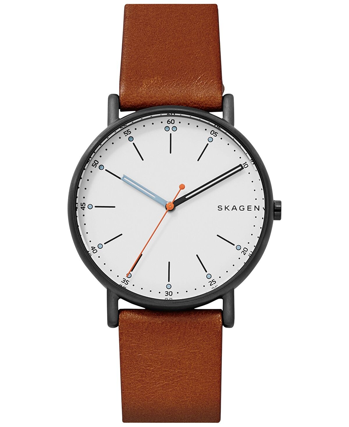 Мужские часы Signatur с коричневым кожаным ремешком 40 мм SKW6374 Skagen
Мужские часы Signatur с коричневым кожаным ремешком 40 мм SKW6374 Skagen