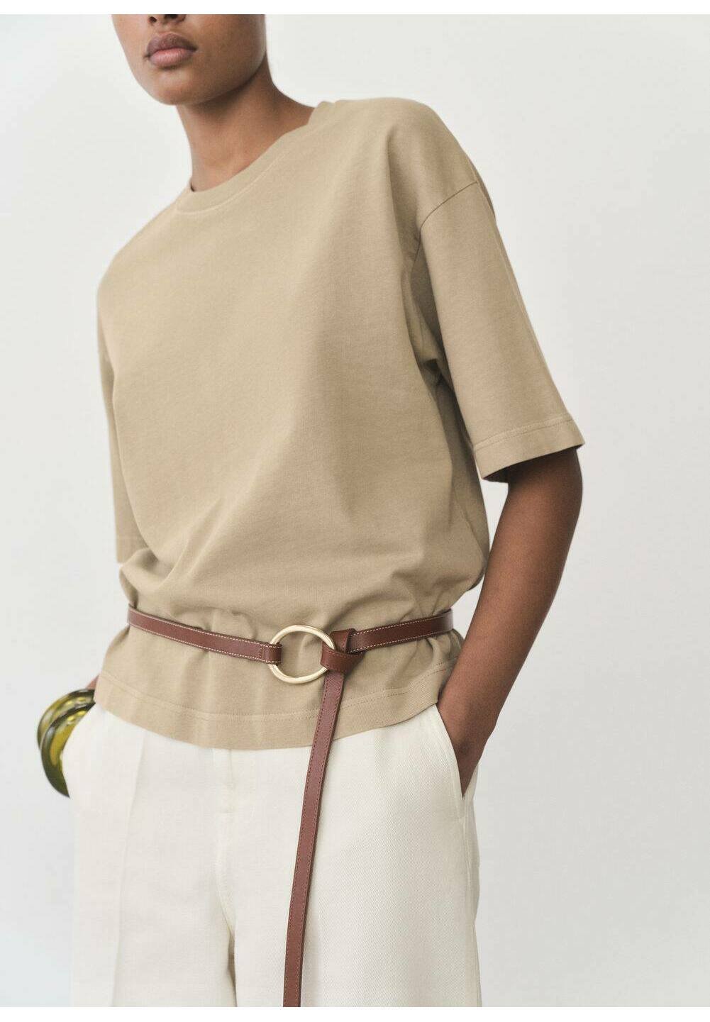 Базовая футболка SITA Mango, хаки 
Базовая футболка SITA Mango, хаки