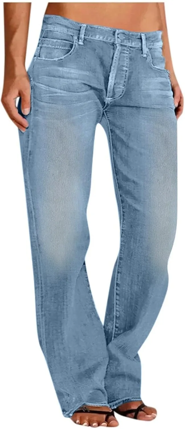 Kenvita женские джинсы прямого кроя с низкой посадкой и потертостями Kenvina
Kenvita женские джинсы прямого кроя с низкой посадкой и потертостями Kenvina