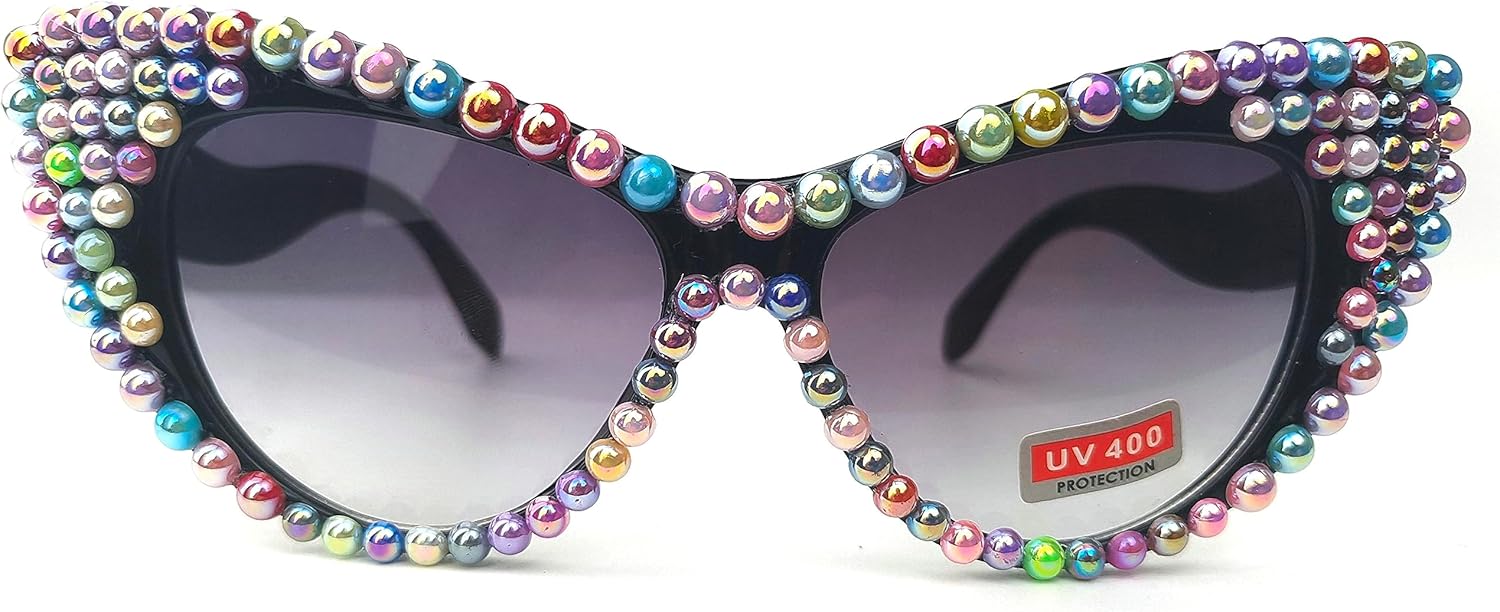 Willochra — большие солнцезащитные очки с бриллиантами для женщин, очки «кошачий глаз» со стразами, винтажные мужские солнцезащитные очки для вечеринок с блестками, Pearl Rainbow
Willochra — большие солнцезащитные очки с бриллиантами для женщин, очки «кошачий глаз» со стразами, винтажные мужские солнцезащитные очки для вечеринок с блестками, Pearl Rainbow