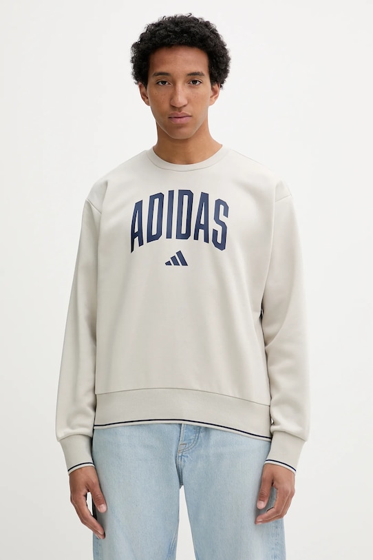 Толстовка Collegiate Adidas, бежевый 
Толстовка Collegiate Adidas, бежевый
