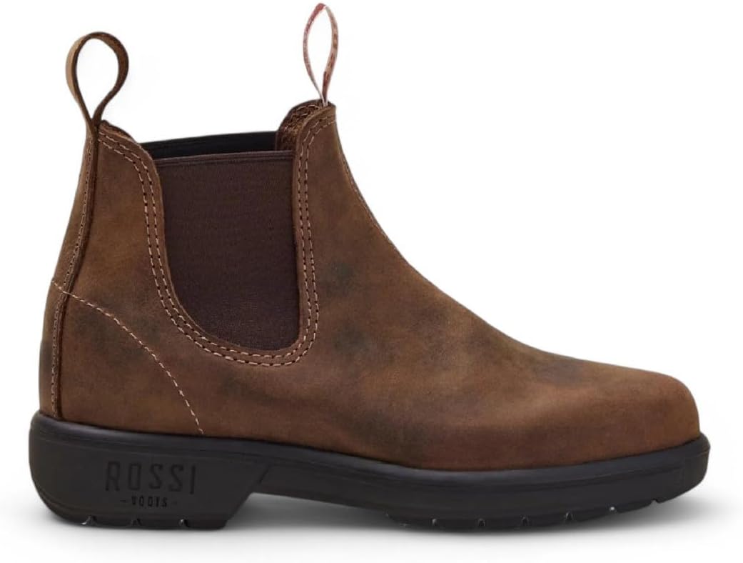 Кожаные челси Rossi Endura 303 для Австралии, унисекс, прочные ботинки до щиколотки Infinity Leather, Tan
Кожаные челси Rossi Endura 303 для Австралии, унисекс, прочные ботинки до щиколотки Infinity Leather, Tan