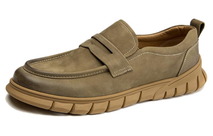 AOKANG Лоферы мужские оливково-зеленые
AOKANG Лоферы мужские оливково-зеленые