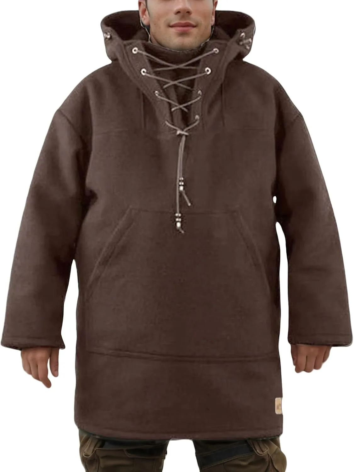 Wankang мужская шерстяная худи оверсайз
Wankang мужская шерстяная худи оверсайз