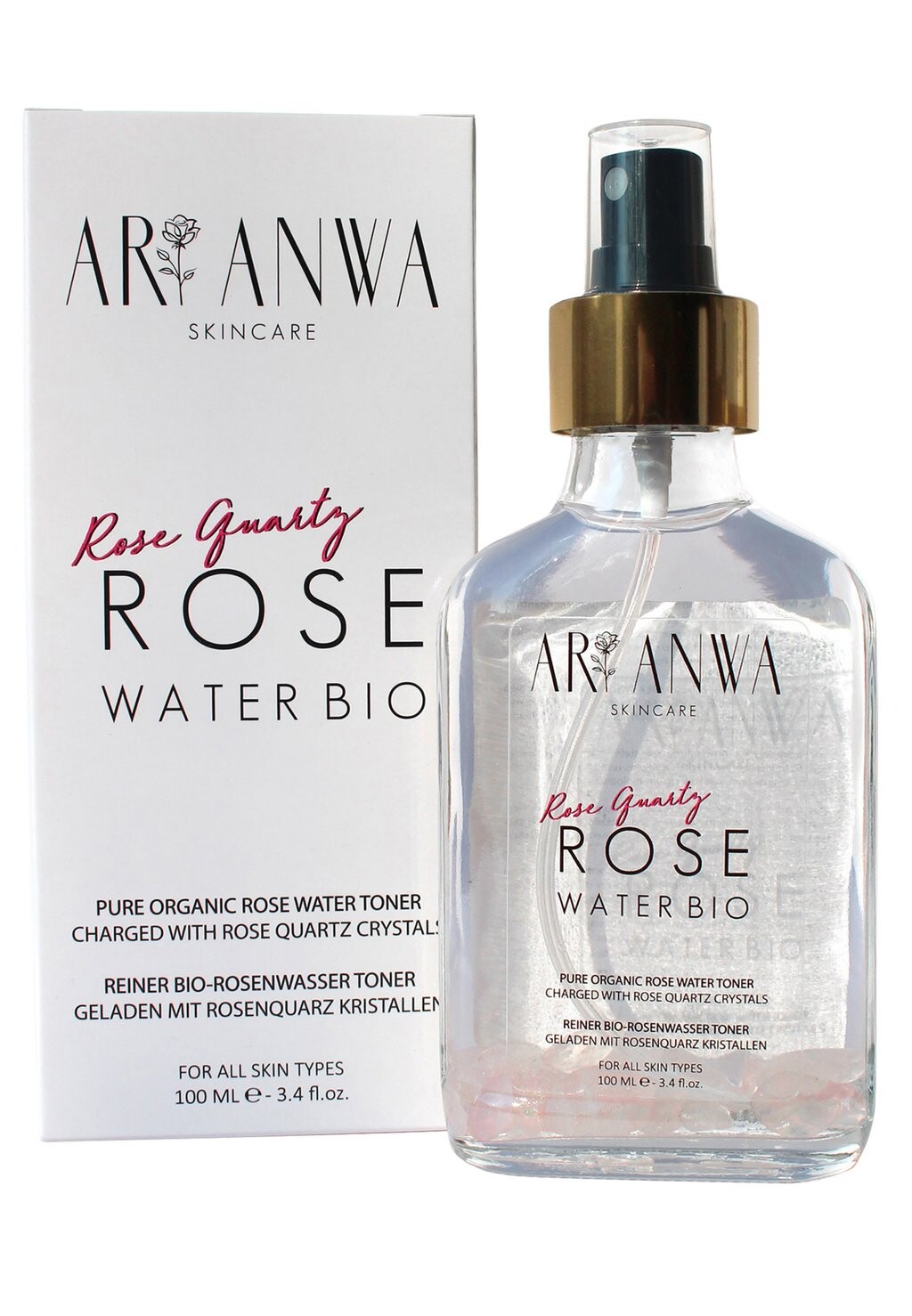Тоник для лица ROSENQUARZ ROSENWASSER SPRAY Ari Anwa Skincare, цвет weiß
Тоник для лица ROSENQUARZ ROSENWASSER SPRAY Ari Anwa Skincare, цвет weiß