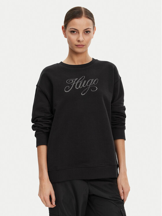 Толстовка оверсайз 50537246 Hugo, черный
Толстовка оверсайз 50537246 Hugo, черный