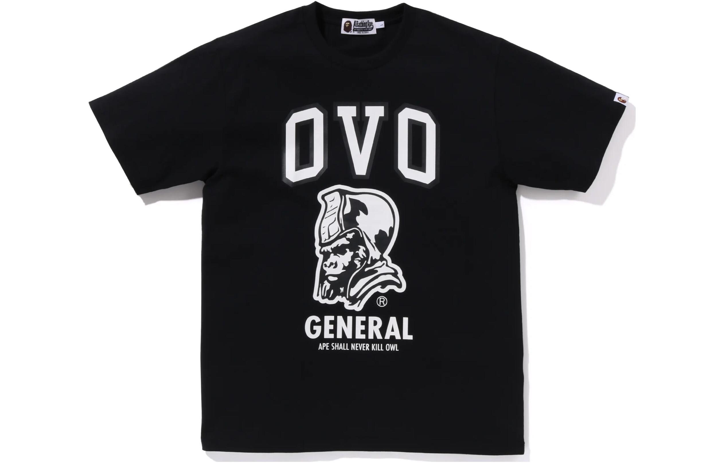 Футболка Bape X Ovo General A BATHING APE, черный
Футболка Bape X Ovo General A BATHING APE, черный