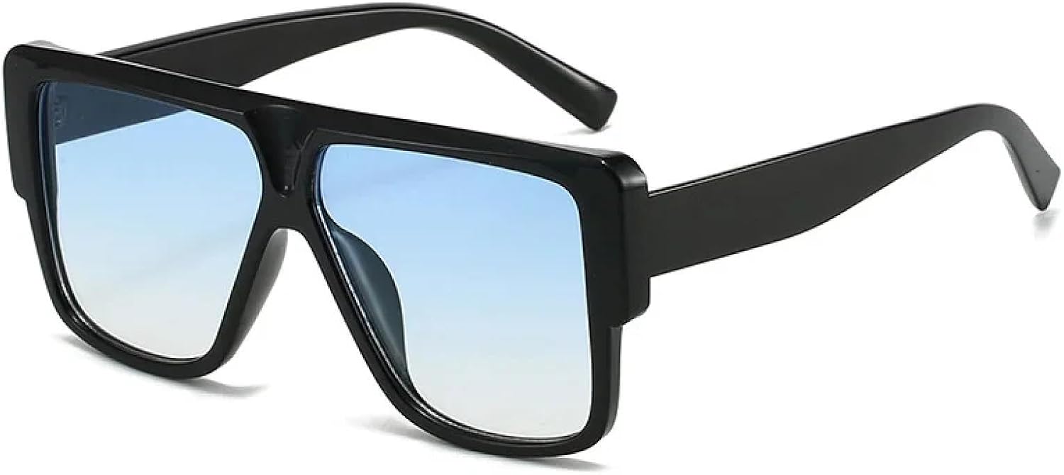 Модные солнцезащитные очки большого размера для женщин, ретро-очки с градиентным переходом, защита от УФ-излучения UV400, мужские солнцезащитные очки TKKTLLT, Black-blue
Модные солнцезащитные очки большого размера для женщин, ретро-очки с градиентным переходом, защита от УФ-излучения UV400, мужские солнцезащитные очки TKKTLLT, Black-blue