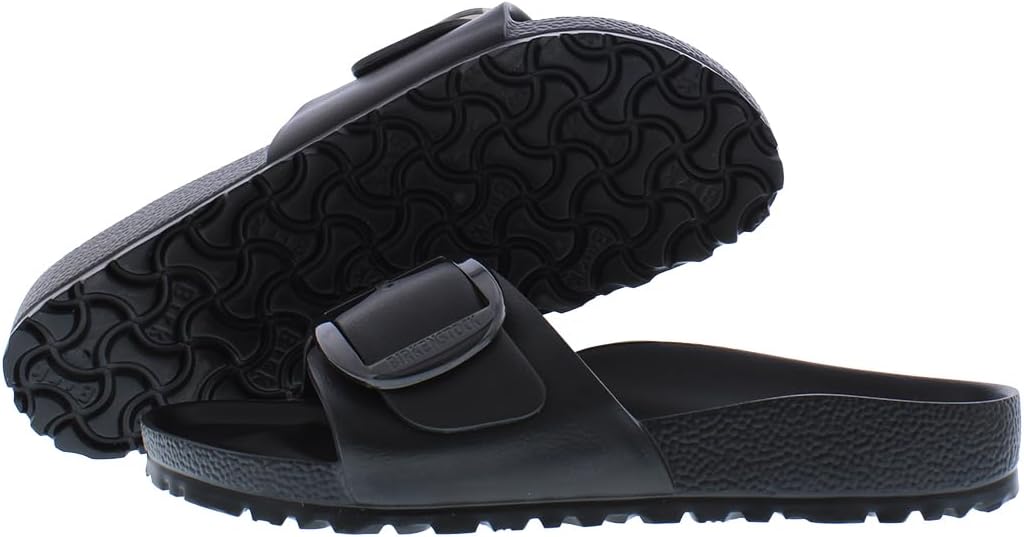 Женские сандалии Birkenstock Madrid с открытым носком, черно-белая кожа
Женские сандалии Birkenstock Madrid с открытым носком, черно-белая кожа