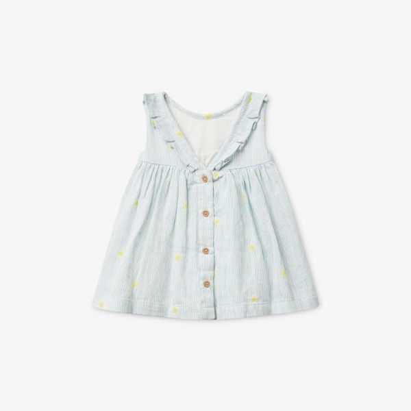 Платье Benetton без рукавов из хлопка 1-18 месяцев, белый
Платье Benetton без рукавов из хлопка 1-18 месяцев, белый