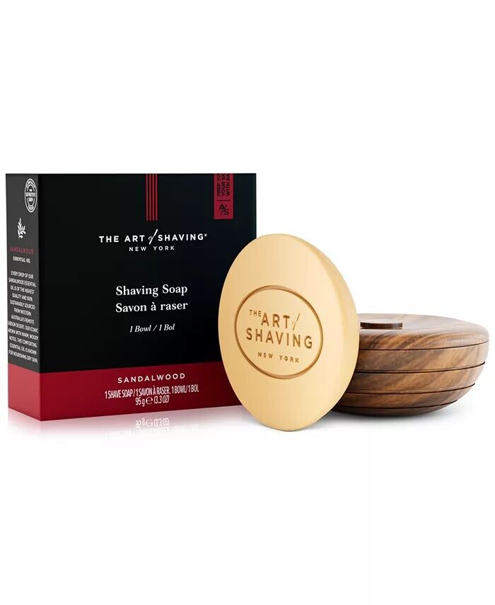 Мыло для бритья сандалового дерева с чашей Art Of Shaving
Мыло для бритья сандалового дерева с чашей Art Of Shaving