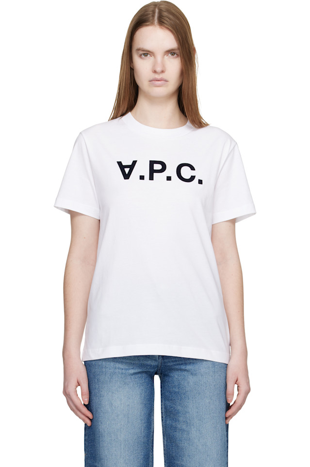 Стандартная большая футболка 'vpc' A.P.C., белый
Стандартная большая футболка 'vpc' A.P.C., белый