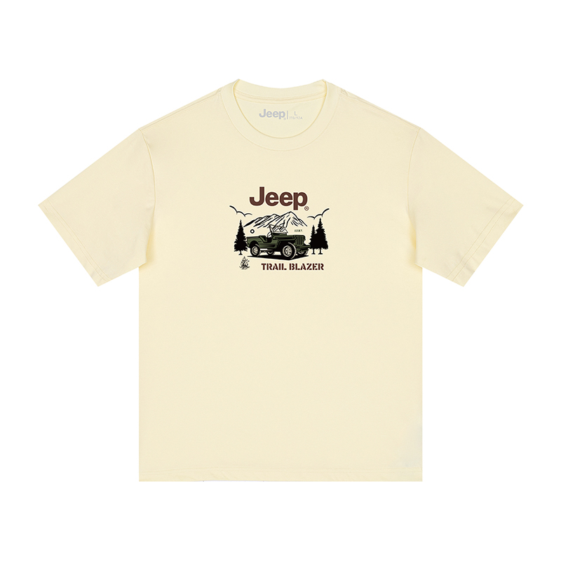 Футболка унисекс Jeep, желтый
Футболка унисекс Jeep, желтый