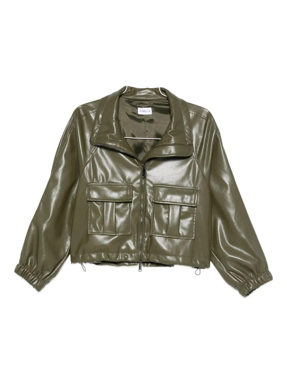 Куртка с карманом на молнии спереди Marella, зеленый
Куртка с карманом на молнии спереди Marella, зеленый