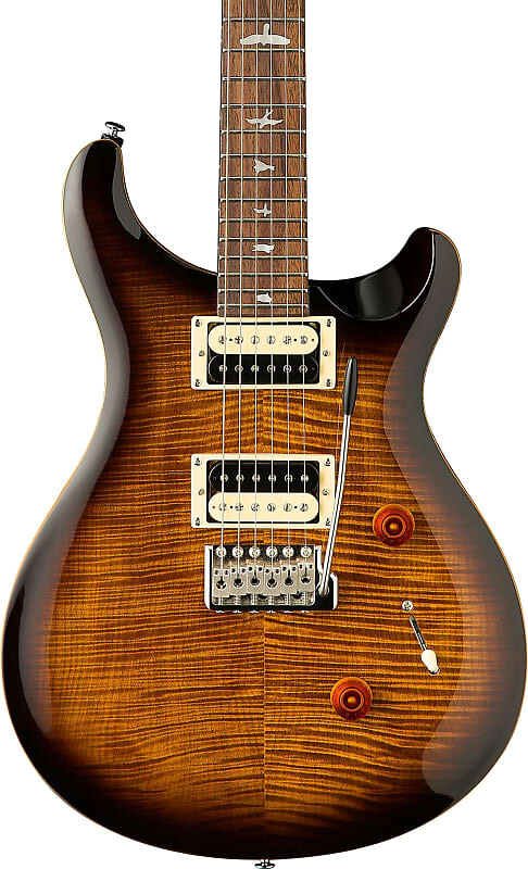 Электрогитара PRS SE Custom 24 Electric Guitar, Black Gold Burst w/ Gig Bag
Электрогитара PRS SE Custom 24 Electric Guitar, Black Gold Burst w/ Gig Bag